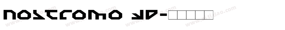 Nostromo 3D字体转换